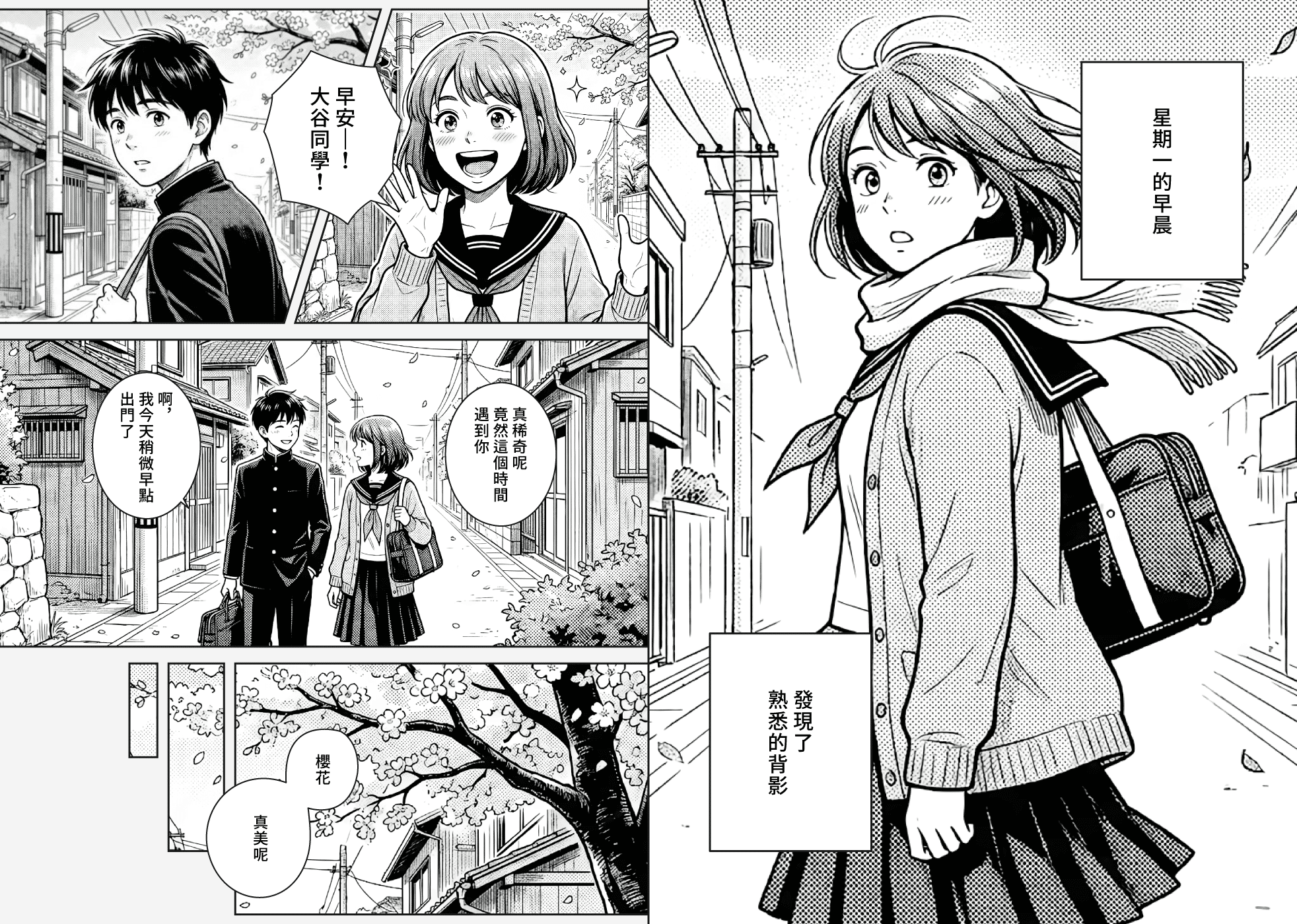 翻譯後漫畫頁面